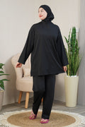 Burkini Nadia VIP FASHION — Noir — Polyamide séchage rapide