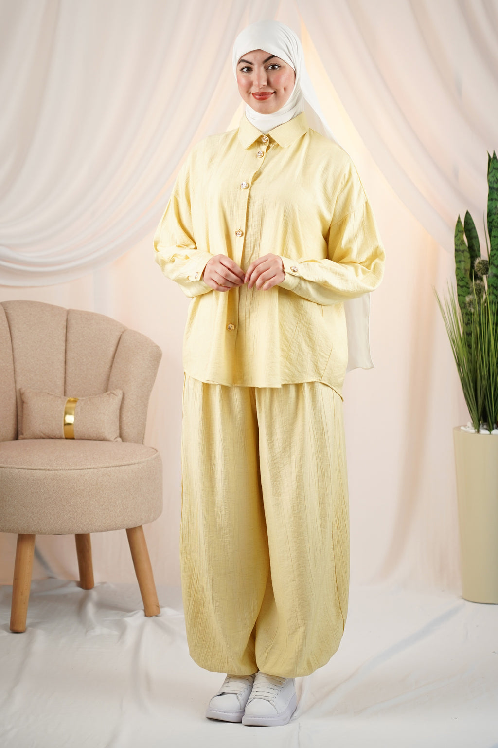 Ensemble Yasmine Jaune