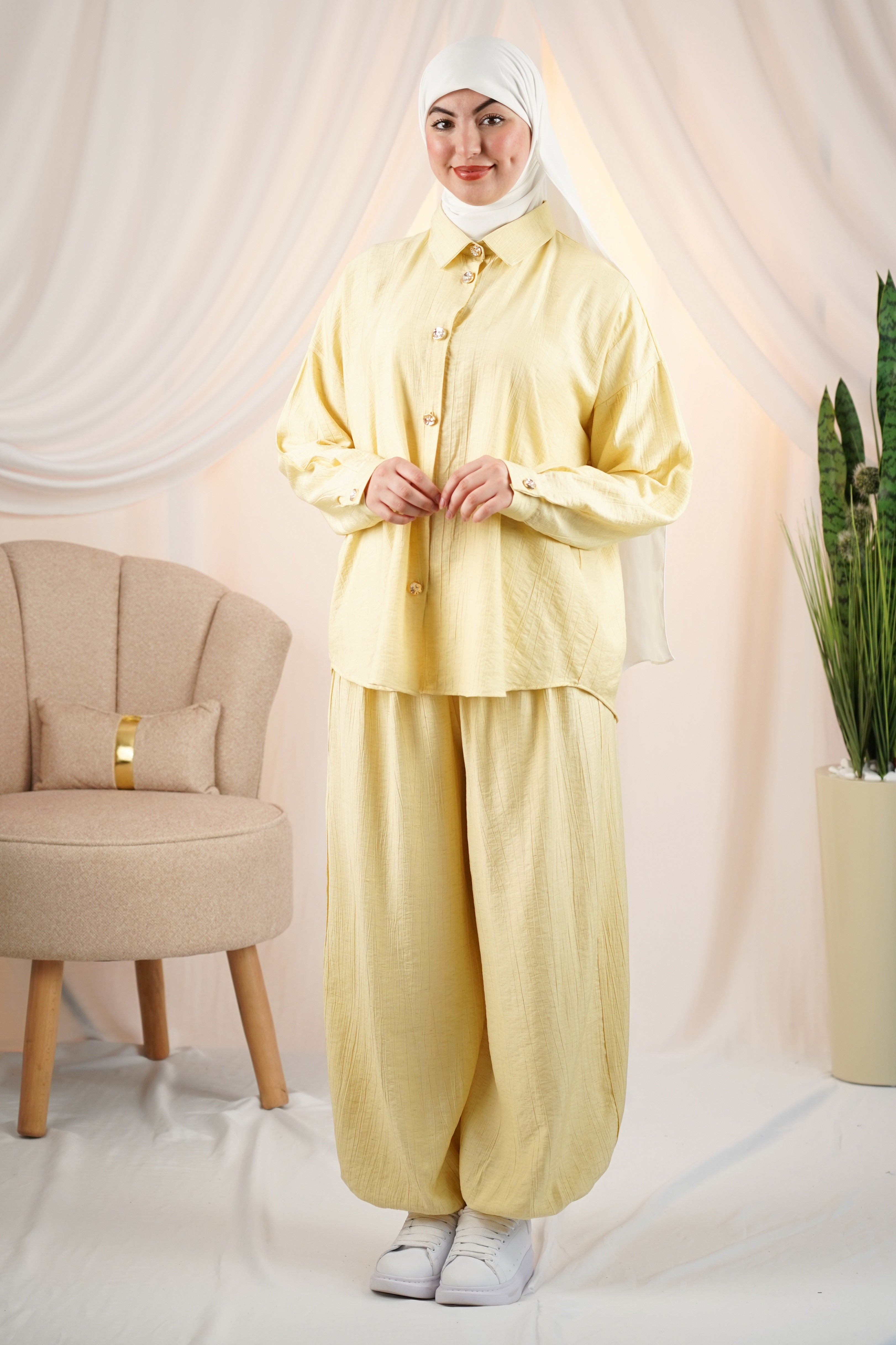 Ensemble Yasmine Jaune