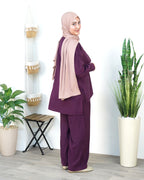 Ensemble Zahra — détail du tissu Tencel